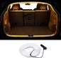Tlyard Trunk LED Lights Strip for Tesla Model Y 2020-2025 Back Interior Frunk Lightning Waterproof &High Brightness Strip for Tesla Model Y Accessories Warm White