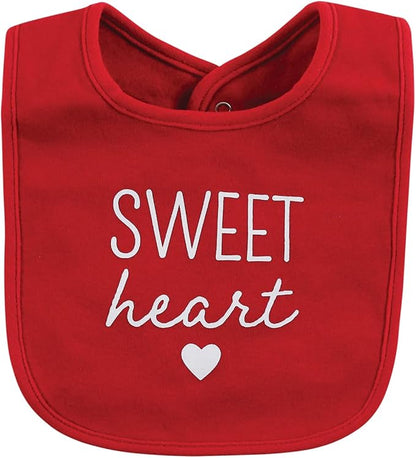 Hudson Baby Unisex Baby Cotton Bib and Headband Set