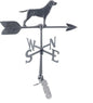 Montague Metal Products - Weathervane - Cast Aluminum Weathervane -Includes Roof Mount - 6 Colors Available (Retriever, Swedish Iron)
