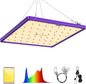 HitLight LED Grow light with 288 US Patented LEDs, 2x2ft Coverage Dimmable Full Spectrum Plant Grow Lights for Indoor Plants Seeding Veg Flower Greenhouse Sunlike Growing Lamps, UL-Listed Driver, 120W