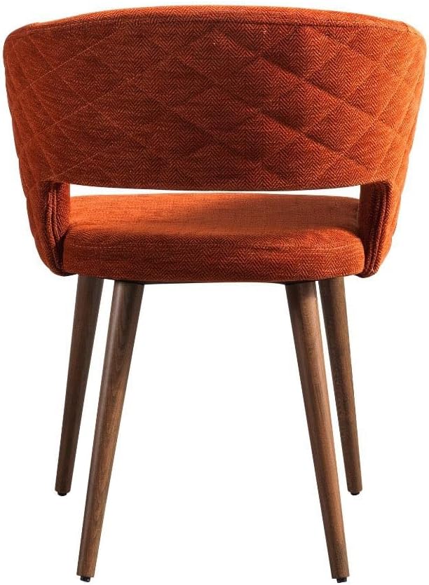 Ottomanson Dining Chair, Set of 2, Palermos Orange