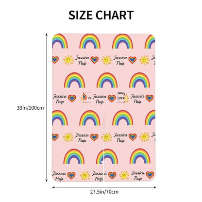 Personalized Baby Name Car Seat Covers for Girls,Nursing Custom Carseat Canopy for Babies Boy Winter Breastfeeding Cover Car Seat Canopies for Newborn Infant Toddler
