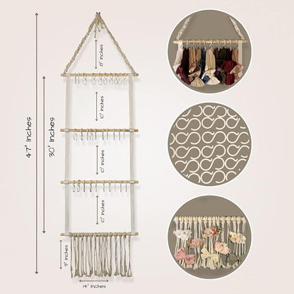 Baby Headband Holder - Organizer for Girls' Bows & Headbands