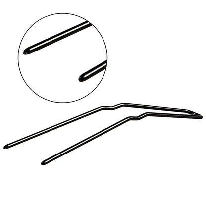 Hairpins for Bun ROCST Bobby Pins Clips for Ballet Woman girl Hairdressing salon (2 inch, Brown12pcs)