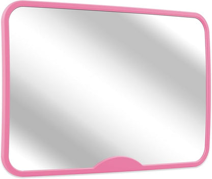 Baby Car Mirror, Safety Car Seat Mirror for Rear Facing Infant, Clear Wide View, Easily Observe the Baby Move, Secure, Shatterproof, Easy Install, Perfect (Pink)