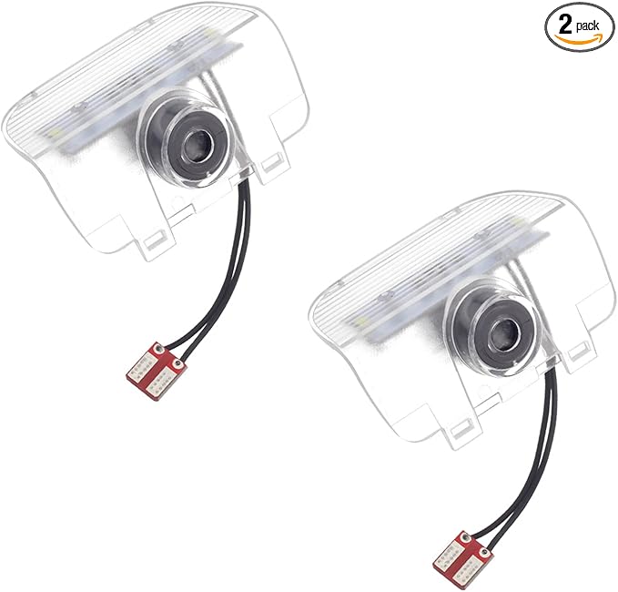 Non-Fading Car Door LED Logo Projector Welcome Lamp Door Light Puddle Lights Kit Compatible with Accessories Accord 2013-2022 (Red Classic, New Accord/Spirior/Odyssey/Elysion/CR-Z)