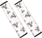 Car Seat Shoulder Strap Pads Seat Belt Pad Pink Seatbelt Covers Elephant Seat Belt Cover Pads Shoulder Pads for Straps Seat Belt Cushion for Kids Car Seat Pads for Straps Seatbelt Pad