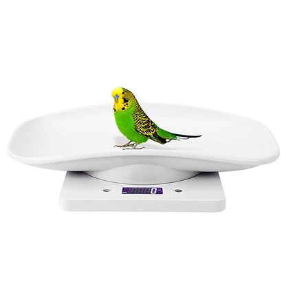 Digital Pet Scale, 10kg/1g Portable LED Scale Digital Weight Scale High Accuracy Weighing Pet Scale Kitchen Scale, Digital Baby Pet Scale for Puppy, Kitty, Food
