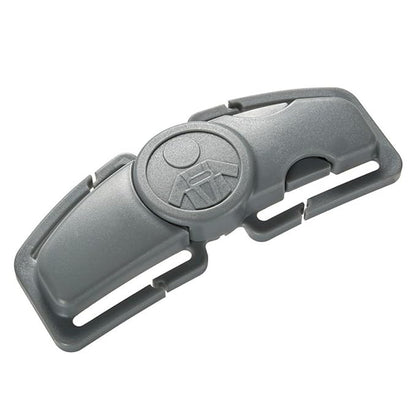 Child Car Seat Chest Harness Clip Universal Replacement for Kids, Toddler, Stroller, Baby Essentials, Baby Car Seat Accessories, Grey, Rectang (6.93 x 3.98 x 0.87 inches)