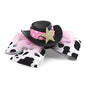 YanJie 3.5’’ Cowgirl Hat Bow Clips for Girls Western Hair Accessories Cow Print Bows Rodeo Outfit for Girl Birthday Gifts Back to School Clip