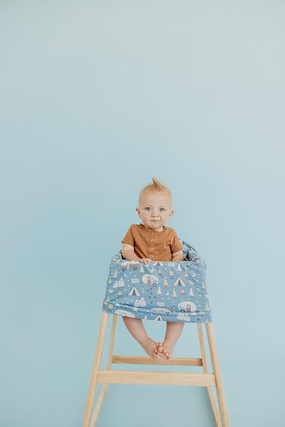 Copper Pearl Multi-Use Cover: Car Seat Covers, Nursing Cover, and Stroller Cover for Sun - Stretchy Fabric, All-Season Use, Stylish Designs, Easy Access for Moms - Bridger