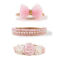 XuoAz Baby Girls Floral Headbands Set-Flower Crown Elastic Hairband for Newborn Toddler Hair Accessories (Pack of 10)