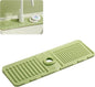 Faucet Mat for Kitchen Sink – Adjustable Silicone Sink Splash Guard
