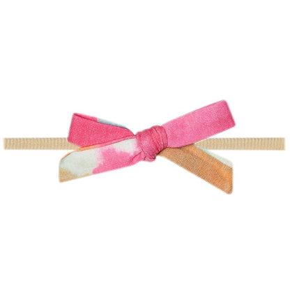 Copper Pearl Baby Bows: Stylish Headbands for Baby Girls, Premium Soft and Stretchy Baby Headbands, Perfect for Newborns, Trendy Designs - Monet