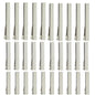 Alligator Hair Clips, Hair Clips, Thickened,30 Pcs, Silver, Flat, Metal for Clips for DIY Hairpins, Salon, Hair Bows (Silver, Mixed sizes)