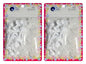 Self Hinge Hair Barrettes for Girls, 40pc Count (WHITE AND CLEAR)