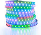 ALITOVE 32.8ft Addressable RGB LED Strip Light WS2811 Dream Color Digital Programmable Flexible LED Pixel Light 24V 10m 600 LEDs 5050 SMD Waterproof IP67 Black PCB for Raspberry Pi DIY Project