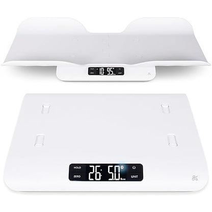 Greater Goods Smart Bluetooth Baby Scale with in-House Algorithm for Wiggly Babies, Infants, and Toddlers