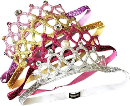 DANMY Little Girl Super Elastic Headband Toddler Hair Band Soft Headwrap Crown Children Hair Accessories