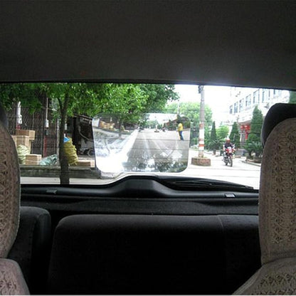 Rv Rear Window Magnifier Auto Wide Angle Lens 7.87 10.04 Inch Car Vehicle Reversing Parking Rear Window Lens Sticker Transparent Automobile Wide Angle Rear Lens For Car Window