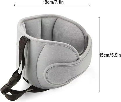 PandaEar Car Seat Toddler Head Support, Adjustable Baby Carseat Head Holder Strap for Car Seat Stroller, Soft Neck Relief Band for Kids Infants Comfortable Travel Sleep