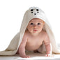 Ioly's Hooded Baby Bath Towels for Newborn Essentials 41" x 41" (Large) Kid Towel with Hood for Toddler Babies Infant Baby Towels with Hood Cosas para Bebes recien nacidos Baby Bath Items (White)