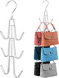 ZEDODIER Purse Organizer for Closet, 2 Pack Purse Hanger