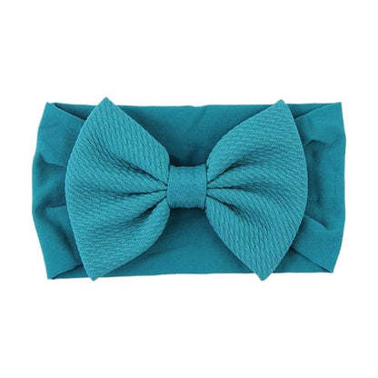 Toptim Headbands Solid Bows for Baby Girls' Comfortable Headwraps for Newborn Infant Toddler Kids 11-Pack