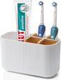 White Toothbrush Holder