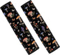 UNICEU Cottagecore Mushrooms Car Seatbelt Pads Protector Cover, Mushroom Car Accessory 2 Packs Soft Car Safety Seatbelt Strap for Women，Universal Fit All Cars SUV Truck