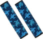 AFPANQZ Blue Sea Turtle Auto Seat Belt Cover Pads for Men Women 2 Piece Safety Seatbelt Pad Cushion Universal Fit for Truck Van Sedans SUVs Bohemian Red Shoulder Strap Pads