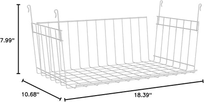 ClosetMaid Wire Hanging Shelf Basket