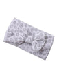 BBTDIN Baby Girls Volleyball Headband Turban Baby Volleyball Hair Band Bowknot Baby Volleyball Hair Bow BTB11 (A-White, Free Size)