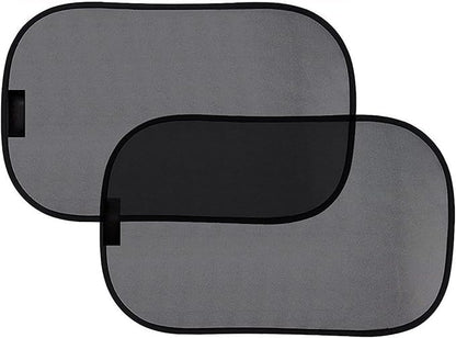 Harrier Hardware Baby & Passenger Side Window Cling Sun Shade, 4-Pack (20 x 12 inches)