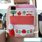 Cute Cartoon Car Backseat Organizer Auto Car Foldable Table Tray Seat Back Storage Bag Organizer for Baby Kid