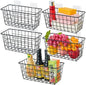 5 Pack Hanging Storage Basket, Bathroom Basket, Household Goods,