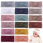 16 PCS Soft Knot Headbands with Hair Bows Elastic Hairbands Head Wrap For Newborn Baby Girls Infant Toddlers Kids Accessories (16 PCS Knot Headband)