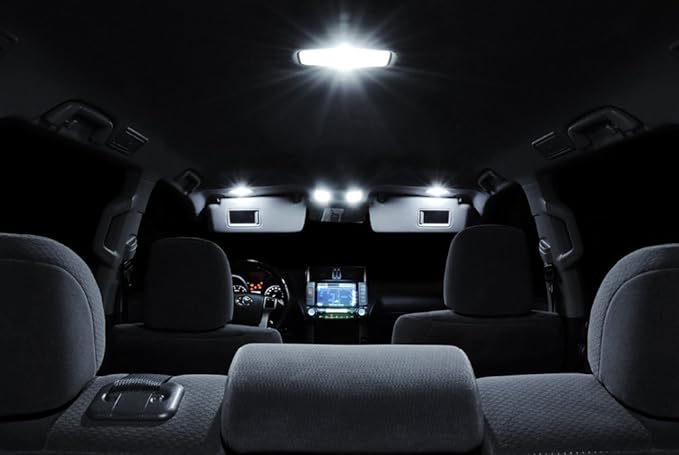XtremeVision Interior LED for Nissan Juke 2011-2015 (6 Pieces) Pure White Interior LED Kit + Installation Tool