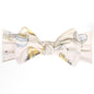 Copper Pearl Baby Stretchy Soft Knit Headband Bow Hunny