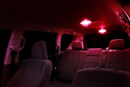 XtremeVision Interior LED for Honda Odyssey 2005-2010 (11 Pieces) Red Interior LED Kit + Installation Tool