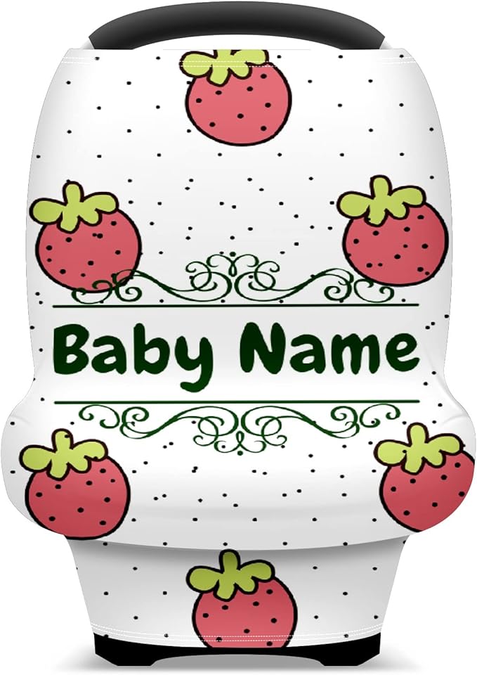 Baby Car Seat Stroller Cover Nursing Cover New Mom Breastfeeding Scarf Soft Stretchy Infant Carrier Cover Car Canopy Coverage