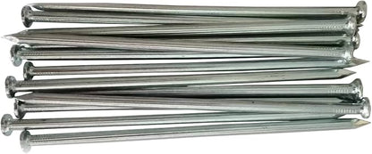 140 Pcs Metal Edging Stakes,6 Inch Galvanized Landscape Edging Spikes,Garden Edging Nails for Paver Edging,Turf,Weed Barriers,Tent and More