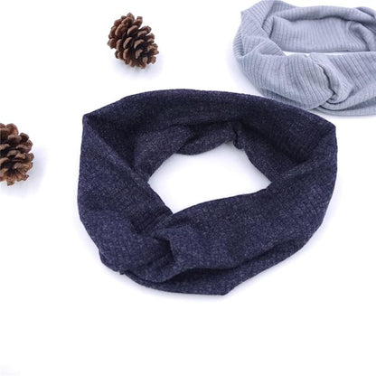 Sugarmelon Baby Headbands Stretchy Hairbands Hair Bow Elastics for Baby Girls Newborn Toddlers Infant Kids Turban Headband (Cross Headband Taupe)