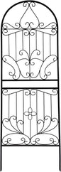 Trellis for Climbing Plants 70.8" H x 24.5" W Metal Iron Outdoor Wall Panel for Vines Flowers Elegant Garden Accent Decorative Structure 1 Pack