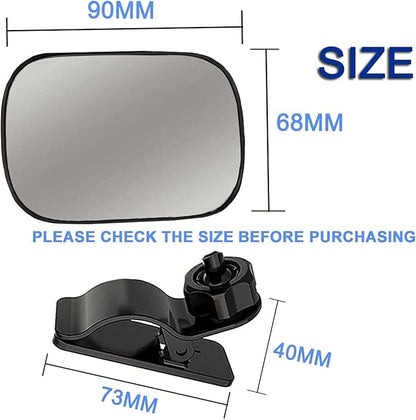Baby Car Mirror - Adjustable Wide Angle Rearview for Infant Toddler Backseat Safety