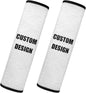 Custom Design Seat Belt Cover Pad 2 PCS Non Slip Shoulder Protectors for Cars Trucks Vans for Man Woman