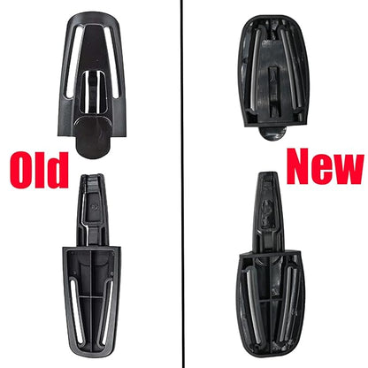 Universal Child Seat Chest Harness Clip and Baby Seat Chest Harness Clip Buckle Universal Replacement for Kids Trend Adjustable Guard(Black)