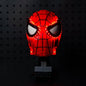 BrickBling LED Light Compatible with Lego Spider-Man's Mask 76285 (Lights Only), Light Control Version Lighting Compatible with Lego Mask- Light up Your Model