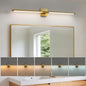 Gold Vanity Light Fixtures for Bathroom Over Mirror 40 inch LED Bath Sconces IP44 5CCT Adjustable Morden Picture Lights for Paintings (Built-in Dimmer)