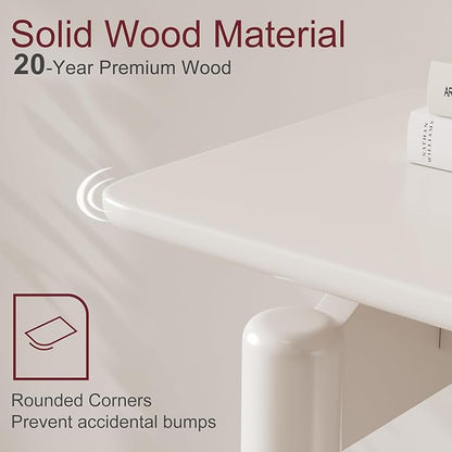 Wood Console Table Walnut Entryway Table, Thin Console Table, Sofa Tables for Living Room (39.4'')